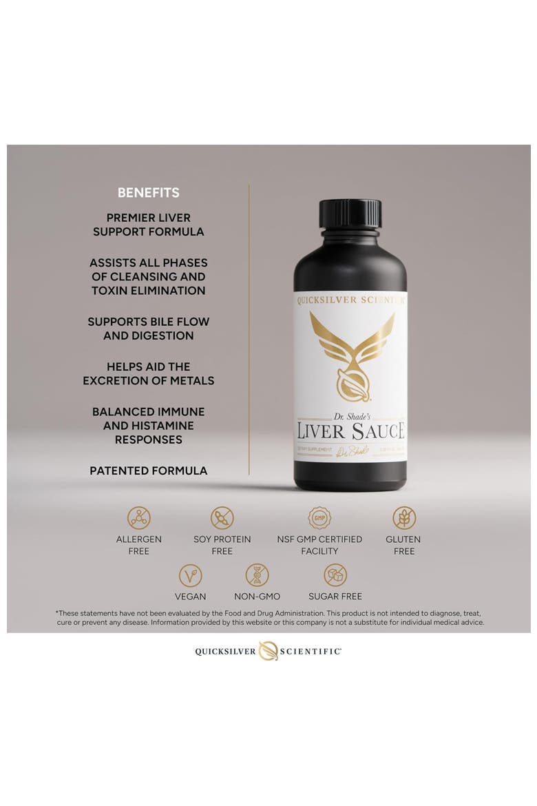 Liver Sauce Liposomal Milk Thistle and Dandelion Root Supplement, Alternate, color, None