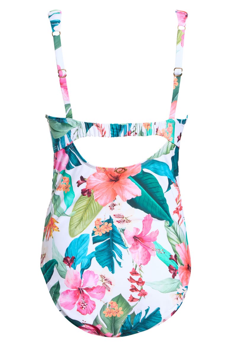 Jolie One-Piece Swimsuit, Alternate, color, MULTI