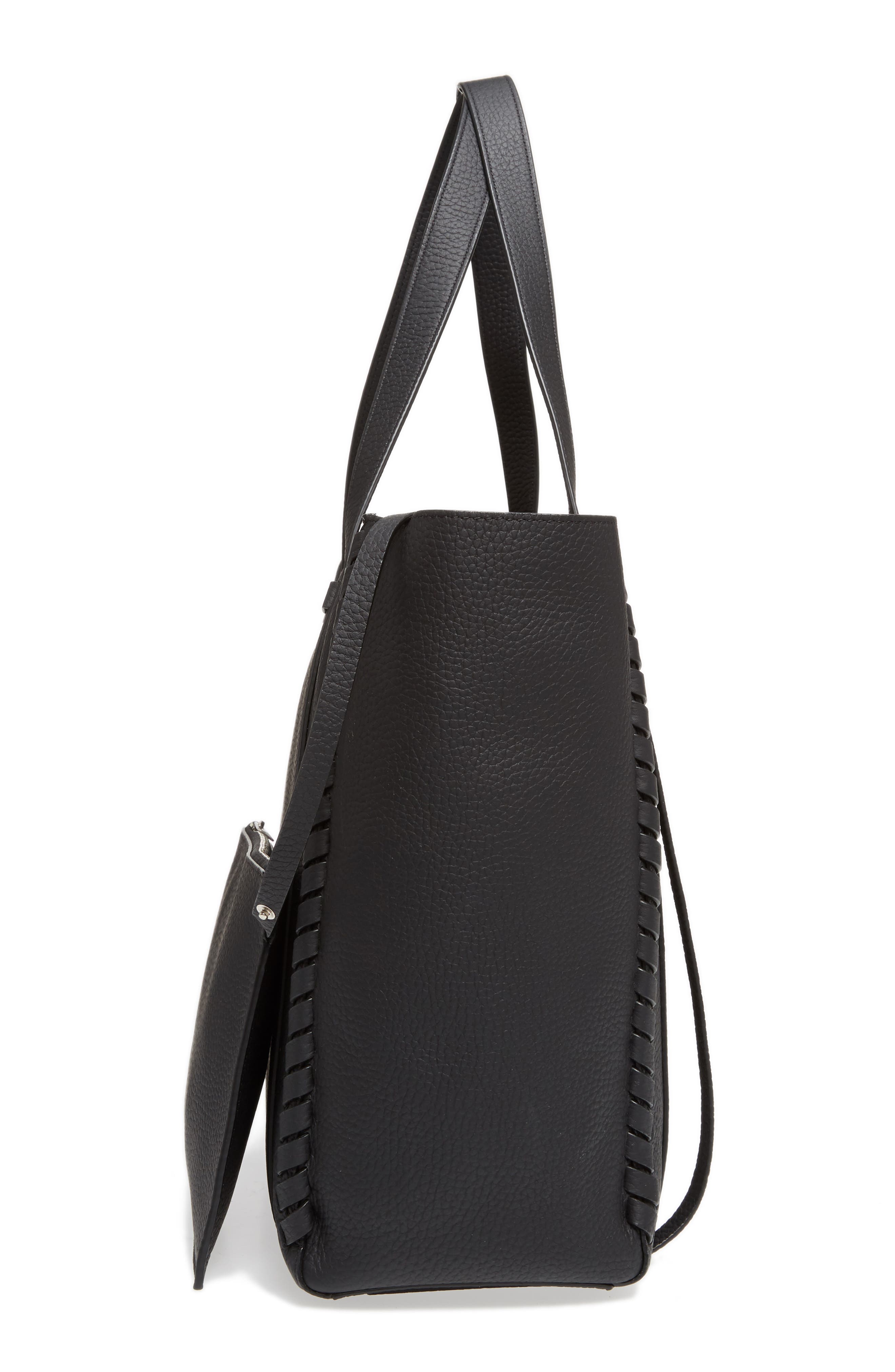 AllSaints Ray Nubuck Tote, Alternate, color, 