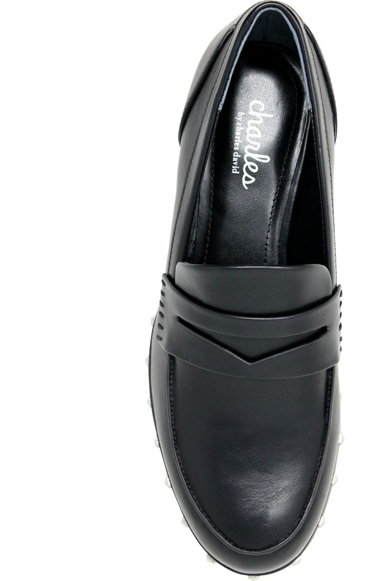 Charles by Charles David Jourdan Stud Detail Loafers, Alternate, color,