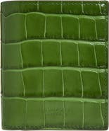 TOM FORD Croc Embossed Bifold Wallet