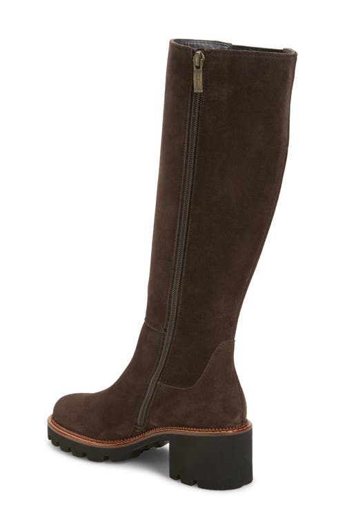Paul Green Candice Knee High Boot In Brown