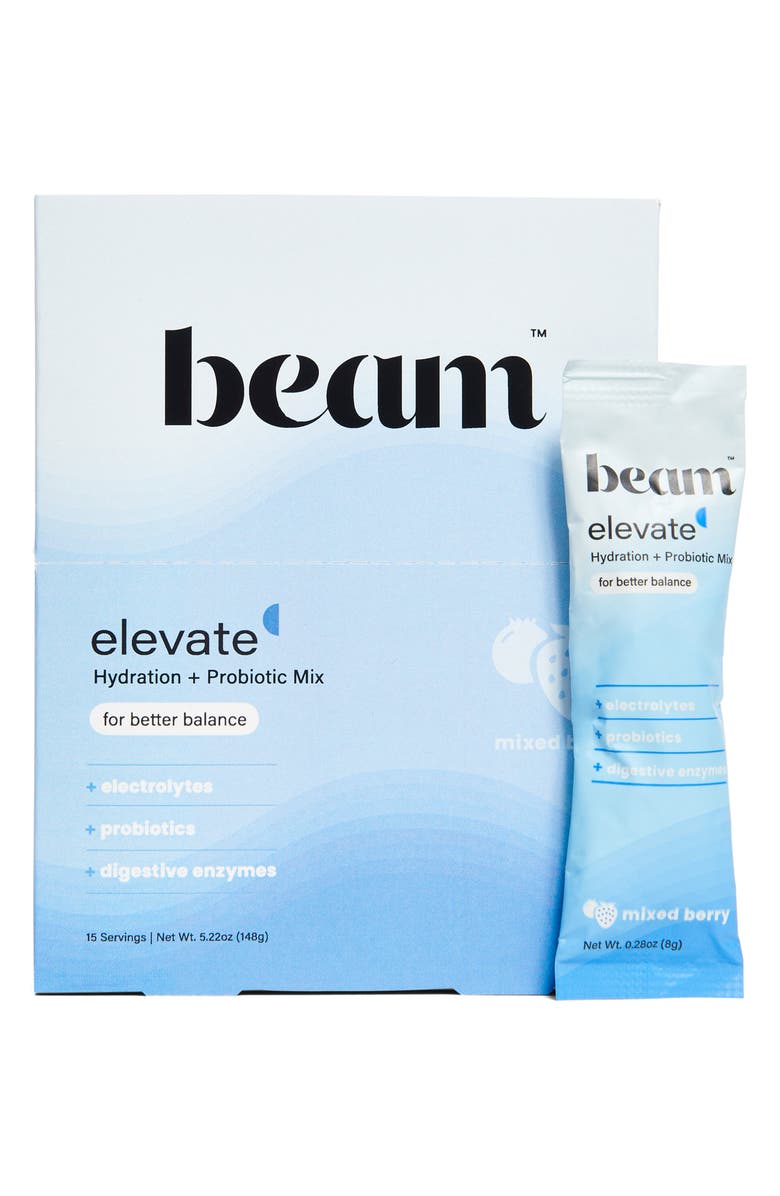 BEAM Elevate Hydration + Probiotic Powder Mix, Main, color,