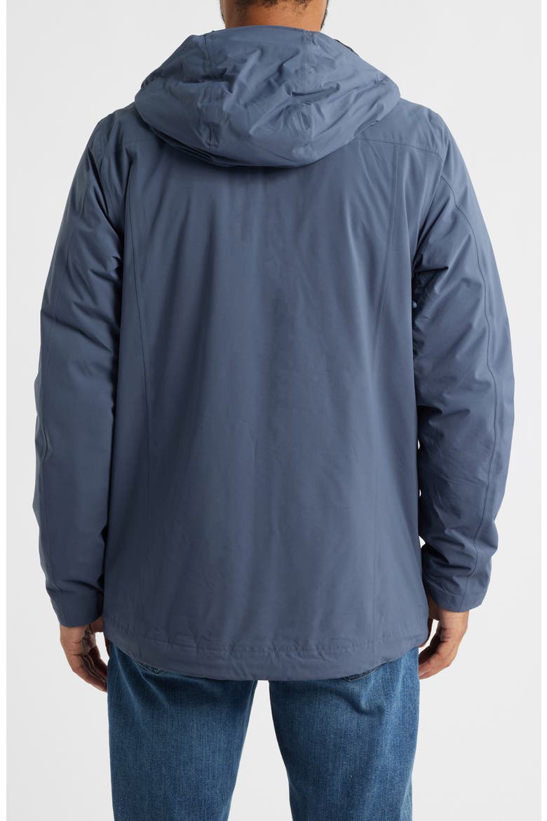 Men's Waterproof Packaway Jacket, Alternate, color, GUNMETAL GRAY