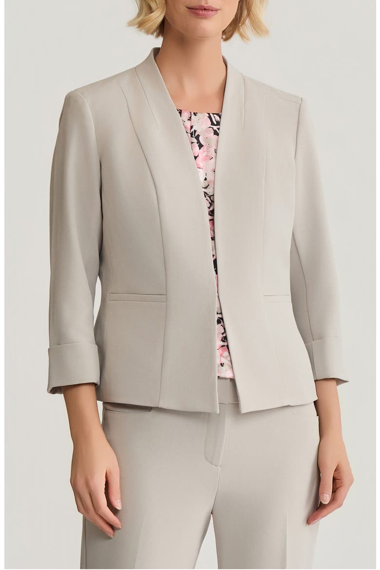 Cuff Sleeve Jacket, Main, color, SUMMER STRAW