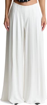 Naked Wardrobe Pleated Wide Leg Pants