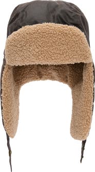 Barbour Morar Waxed Faux Shearling Trapper