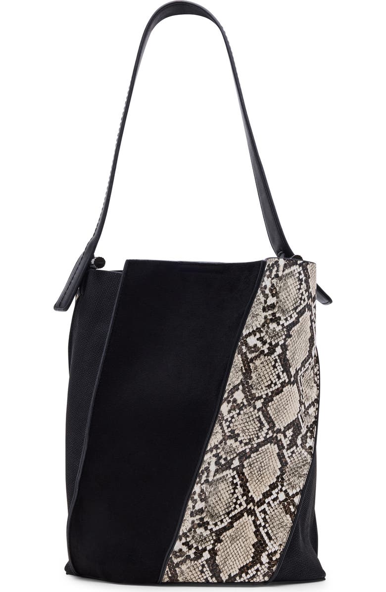 Dolce Vita Thalia Large Bucket Bag, Main, color, Black Multi