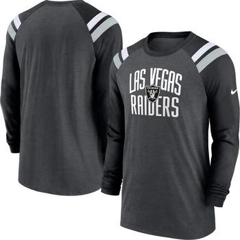 Nike Men's Nike Heathered Charcoal/Black Las Vegas Raiders