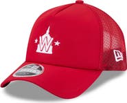 New Era Men's New Era Red Washington Nationals 2026 Batting Practice Alternate Apex 9FORTY Adjustable Hat