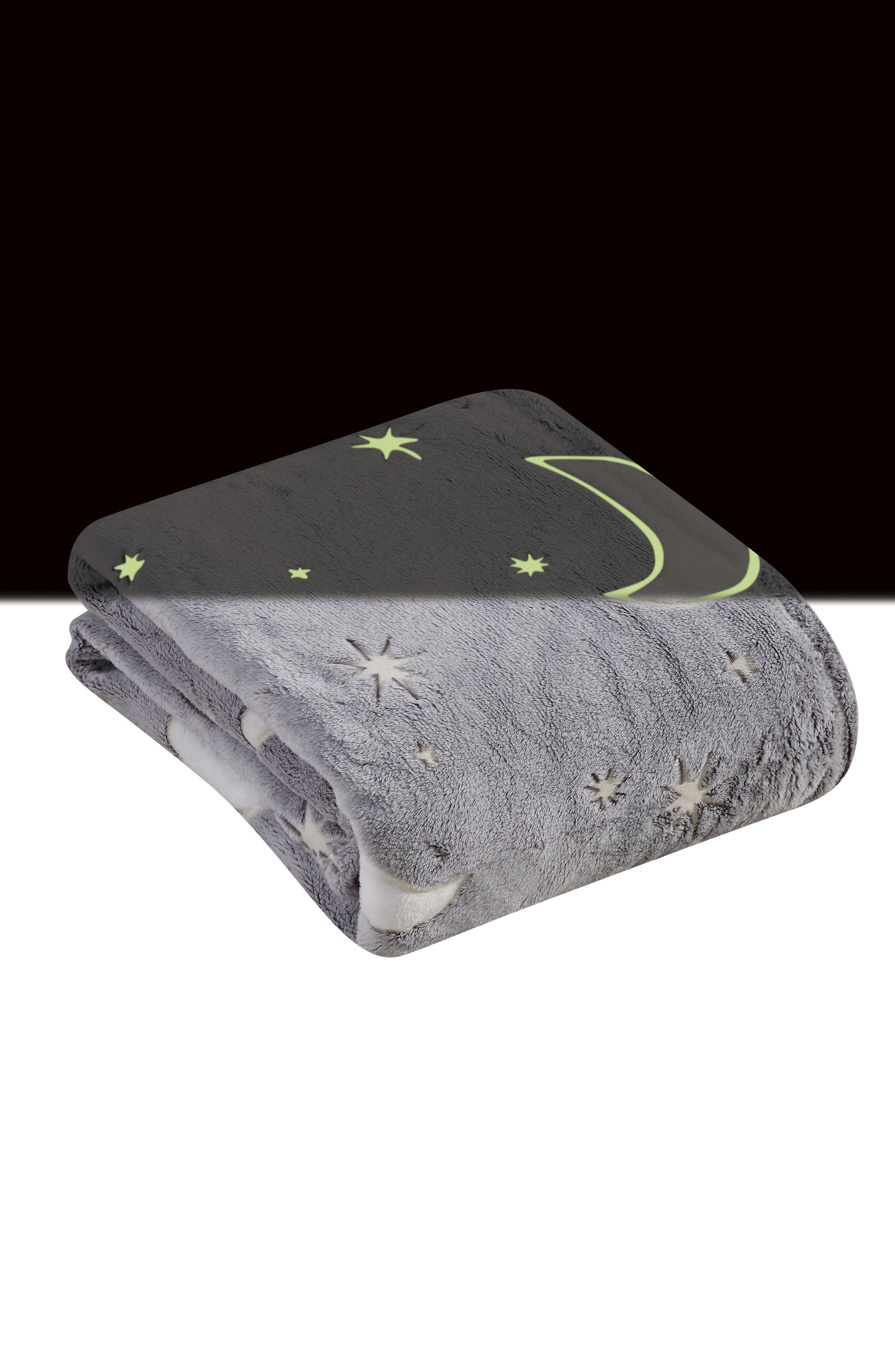 Luxury Home Glow in the Dark Ultra Plush Fleece Throw Blanket