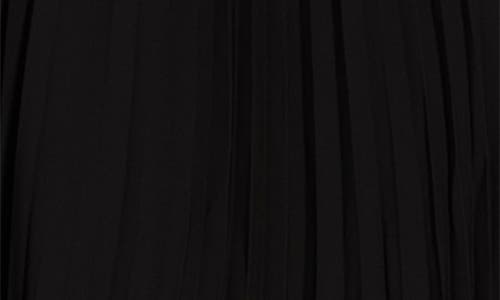 T Tahari Pleated Skirt In Black
