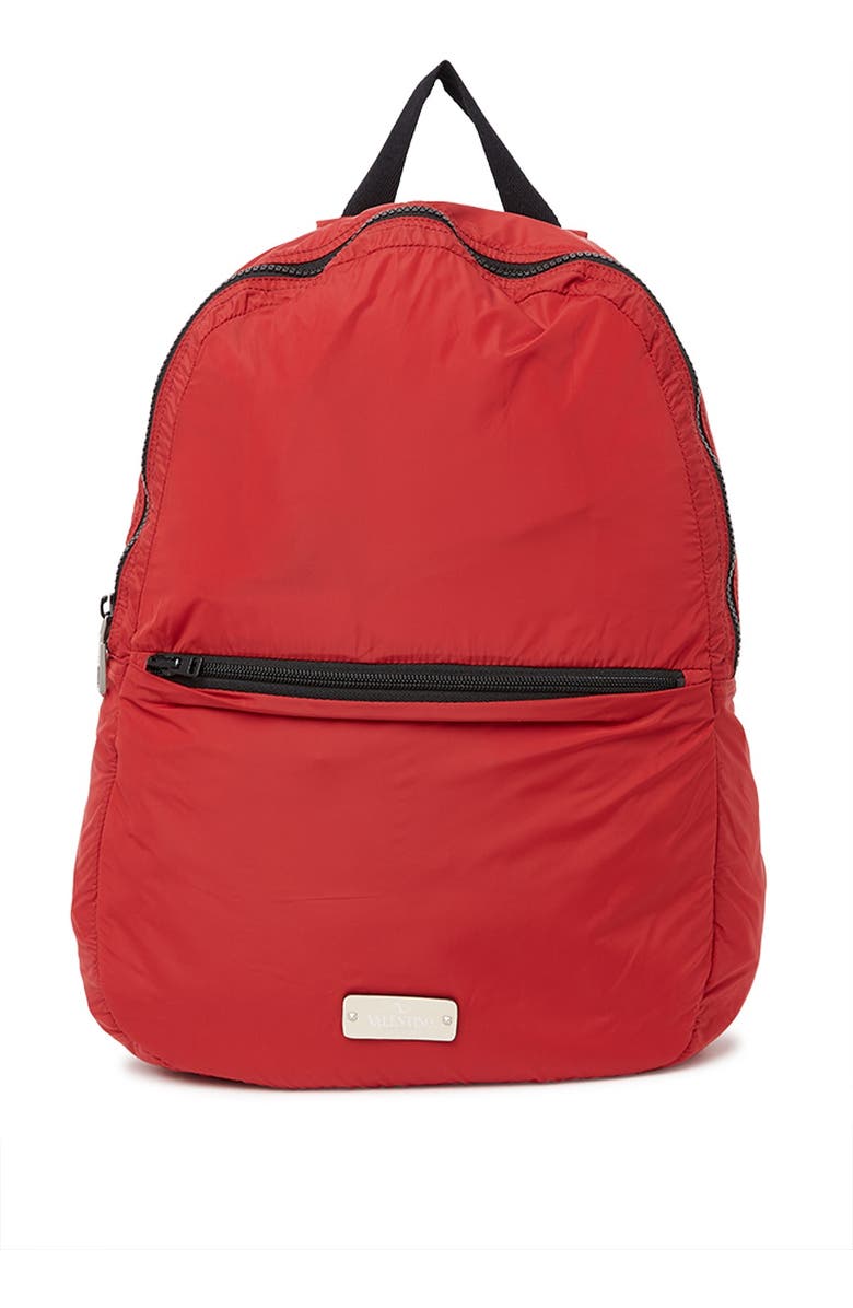 Valentino Nylon Backpack, Main, color,