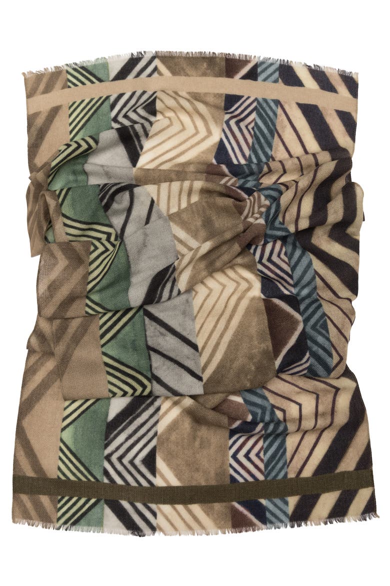 Corvara - Wool Scarf, Alternate, color, Tan