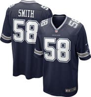 Nike Men's Nike Mazi Smith Navy Dallas Cowboys 2023 NFL Draft First Round Pick Game Jersey