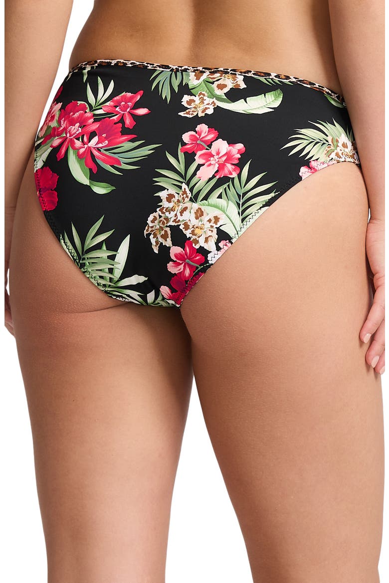 Lily Cat Reversible Hipster Bikini Bottoms, Alternate, color, BLACK REV