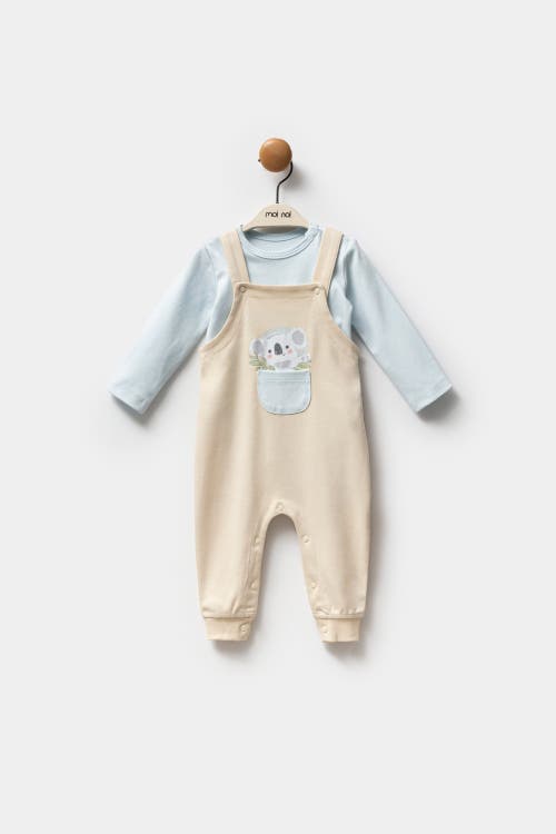 Moi Noi Koala One-piece Set In Neutral