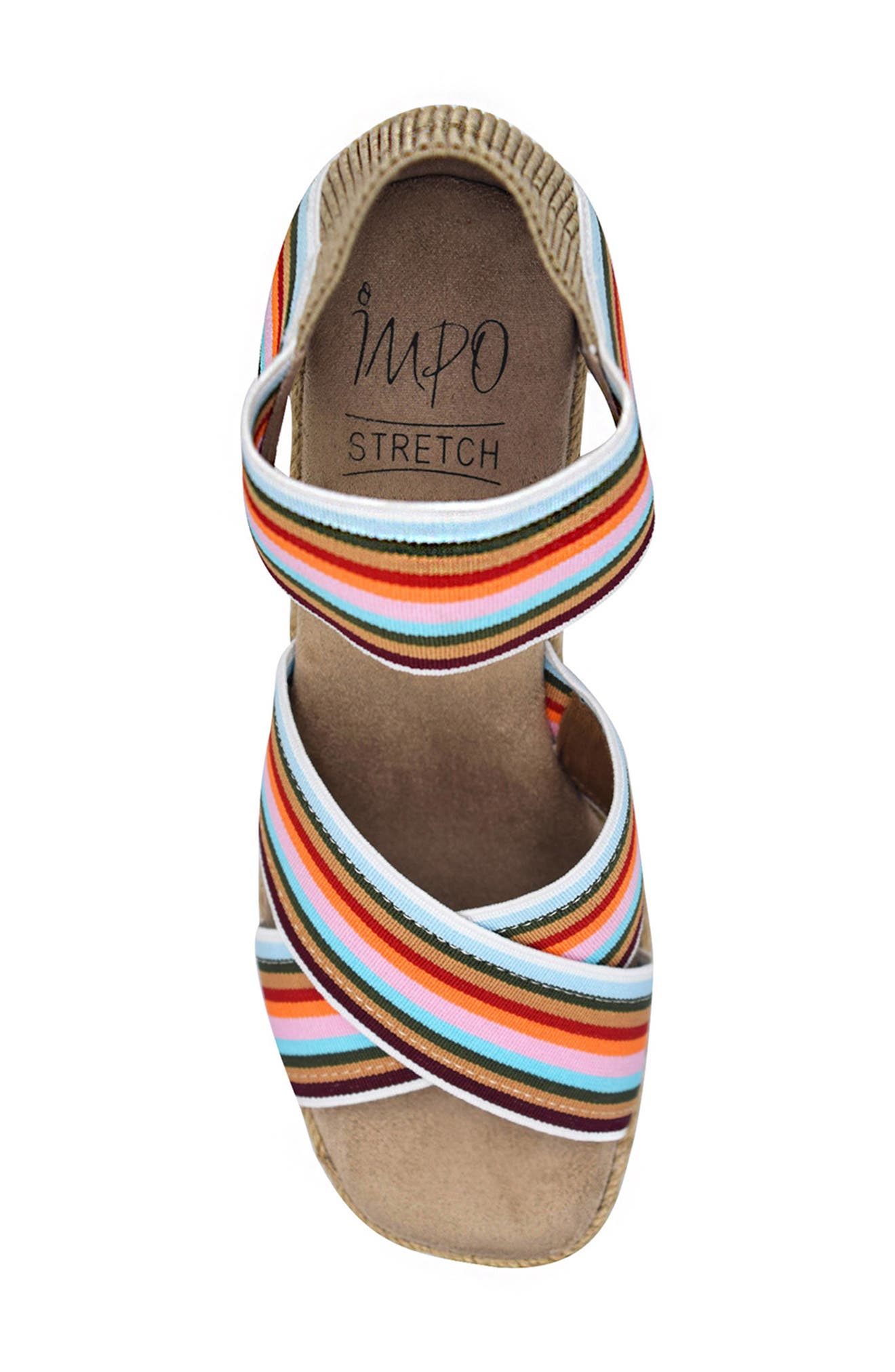 Nayeli Banded Espadrille Wedge Sandal, Alternate, color, PASTEL MULTI