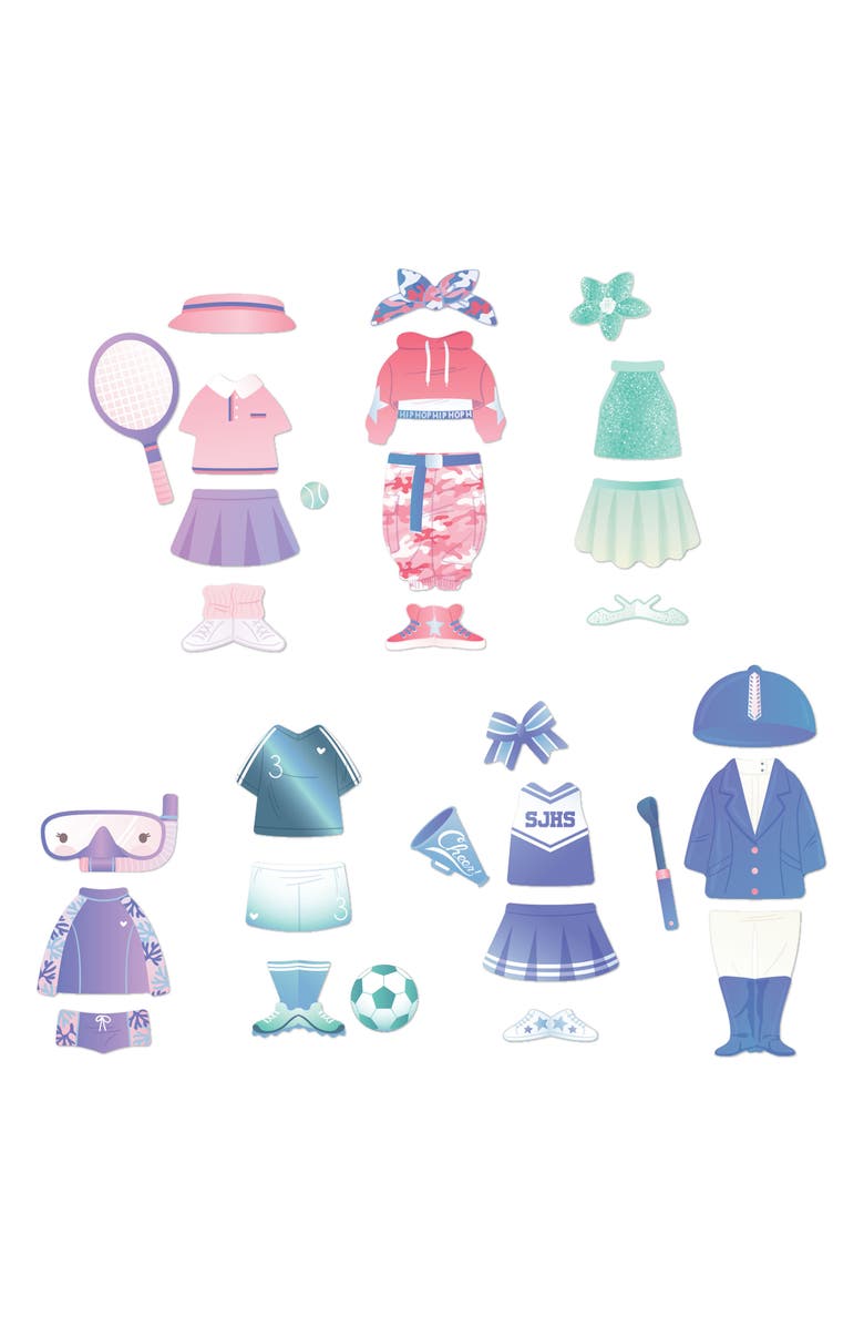 Stephen Joseph Magnetic Dress Up Doll Play Kit, Alternate, color, Bunny