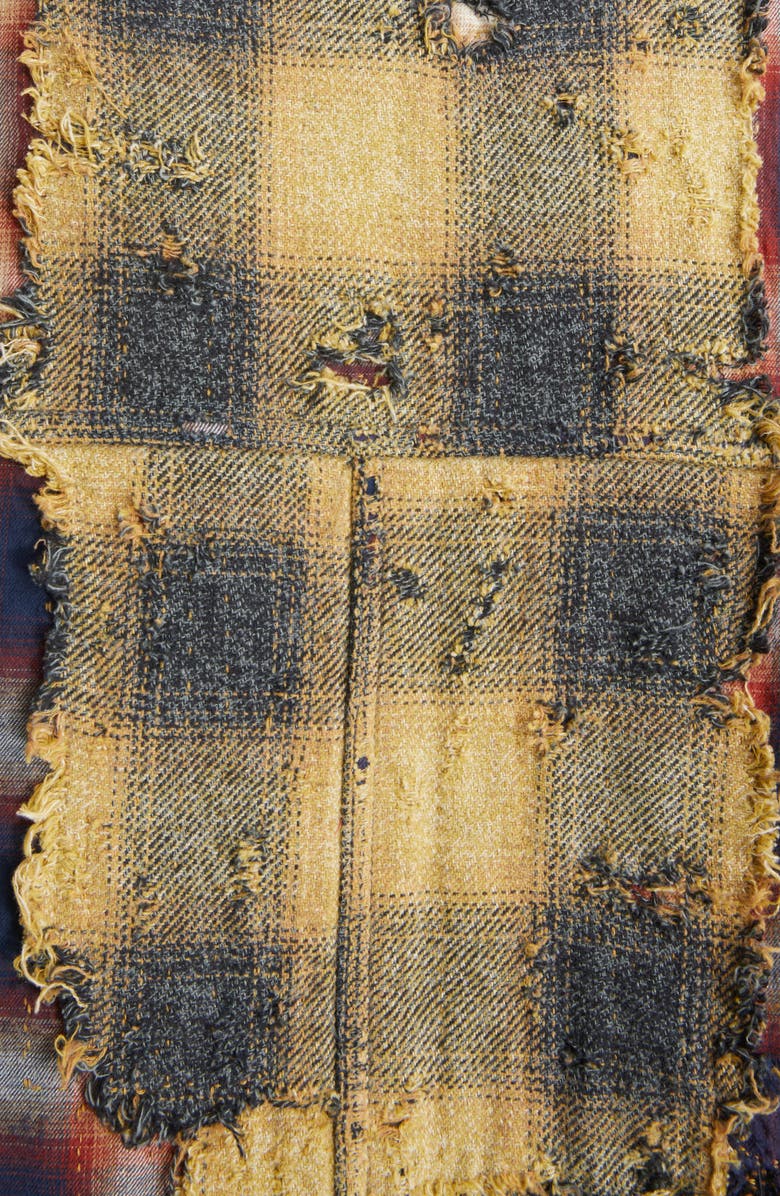 Givenchy Distressed Oversize Workwear Jacket, Alternate, color,