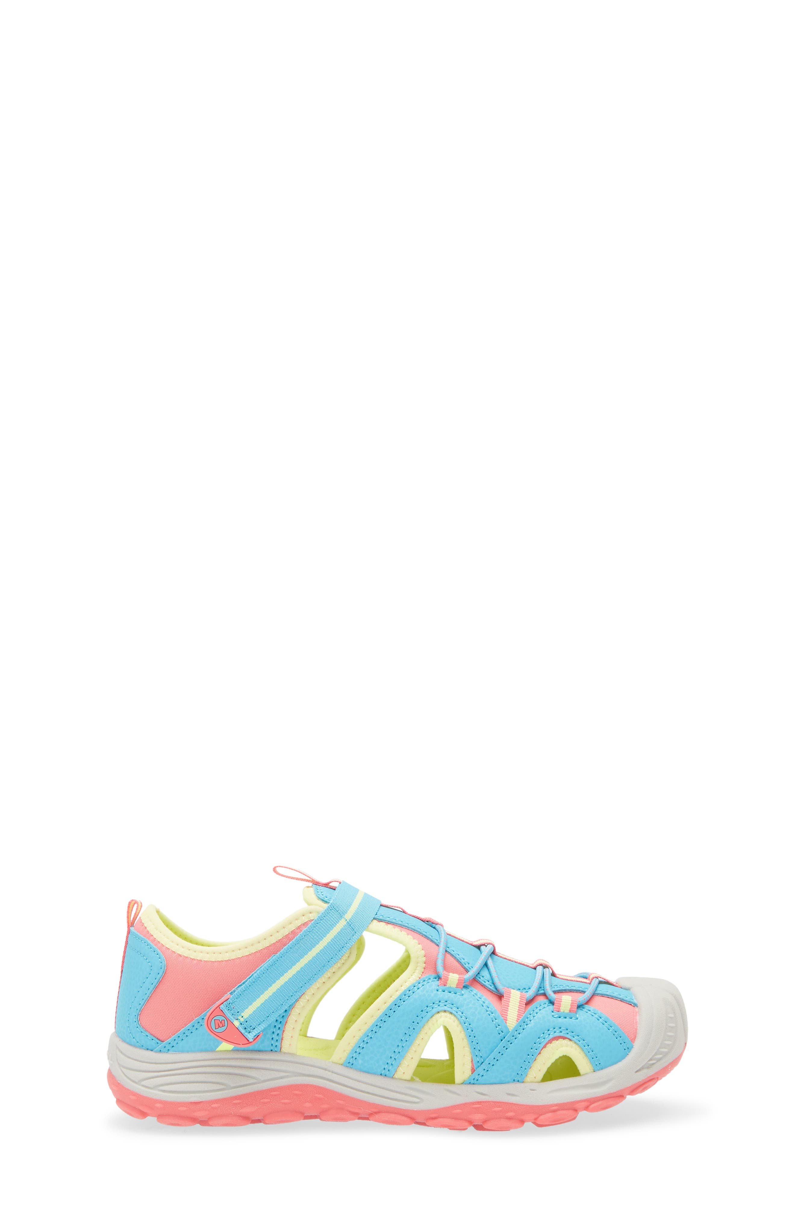 Merrell Kids' Hydro 2 Water Sandal, Alternate, color, Turquoise/ Coral