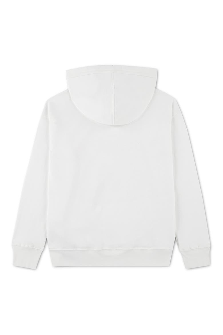 Kids' Strawberry Graphic Hoodie, Alternate, color, BRIGHT WHITE