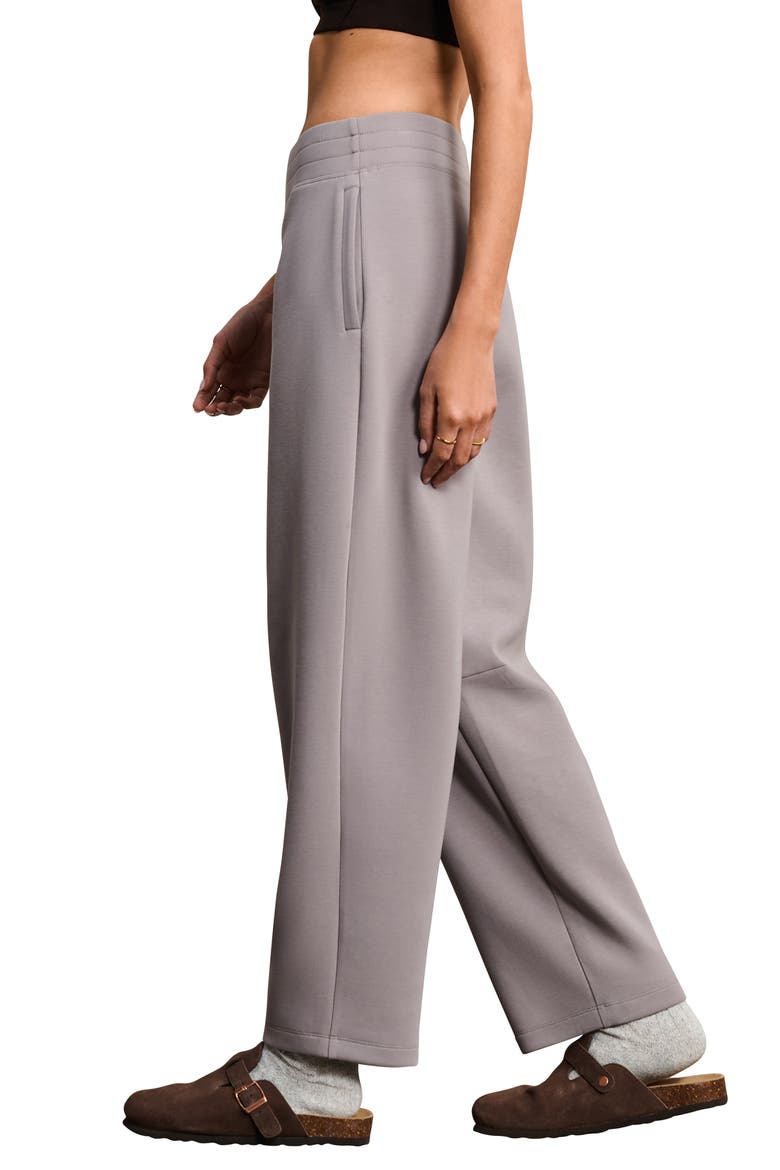 Dreamglow Barrel Leg Pants, Alternate, color, TAUPE MIST