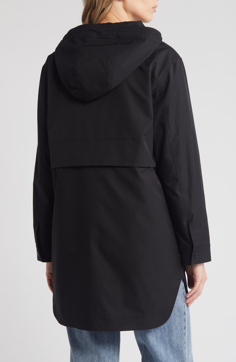 Sam Edelman Hooded Jacket, Alternate, color, Black