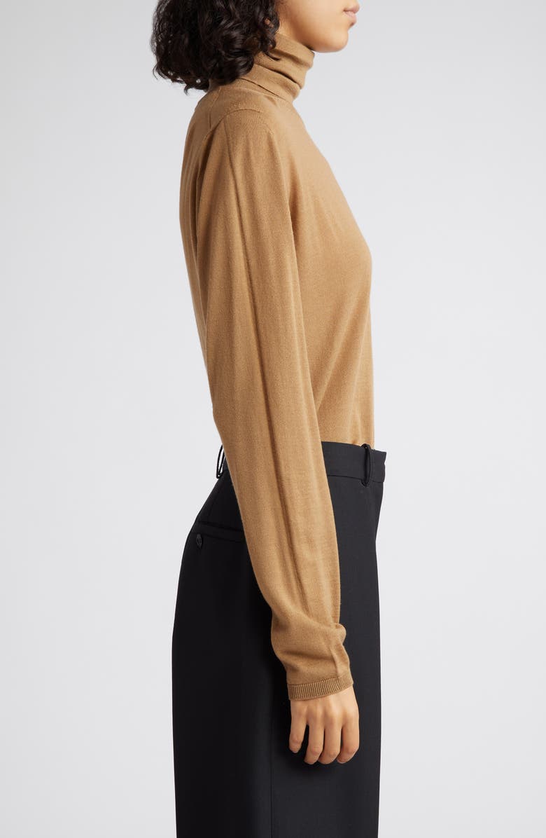 Max Mara Palos Virgin Wool Turtleneck Sweater, Alternate, color, 
