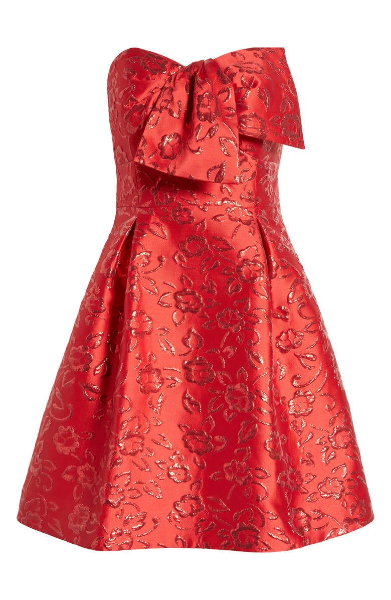 Lilly Pulitzer<sup>®</sup> Kataleya Floral Jacquard Strapless Dress, Alternate, color, 