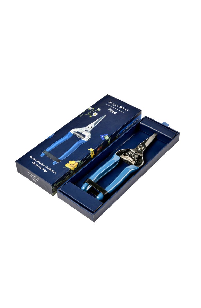 Burgon & Ball British Meadow Fruit & Flower Snips, Main, color, Blue