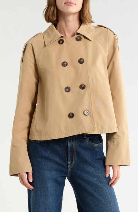 Crop Double Breasted Jacket