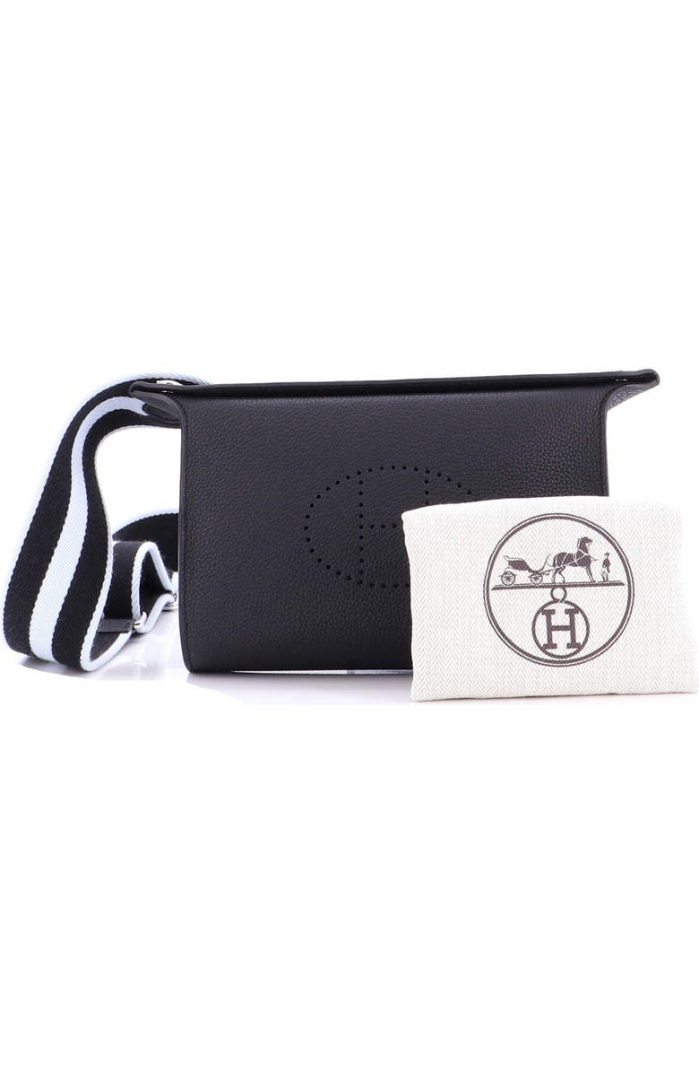 Pre-Owned Hermes Videpoches Bag Togo, Alternate, color, Noir