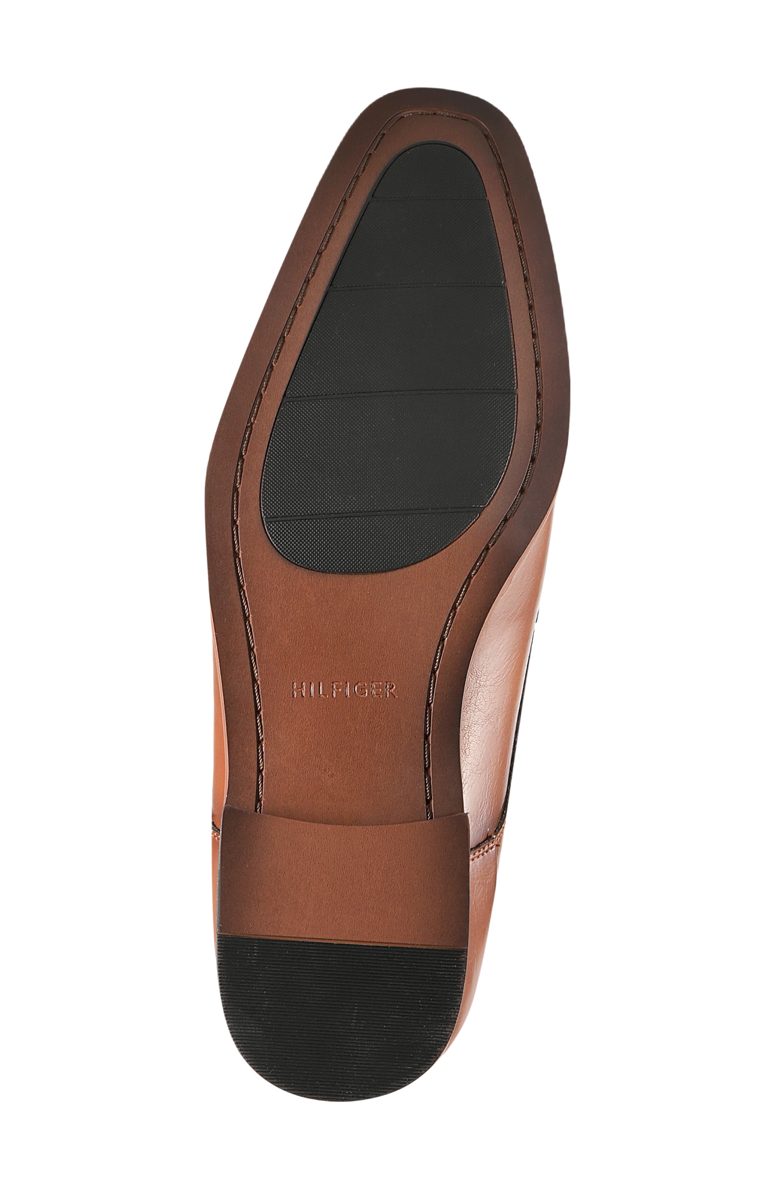 Stovis Faux Leather Plain Toe Derby, Alternate, color, MEDIUM BROWN