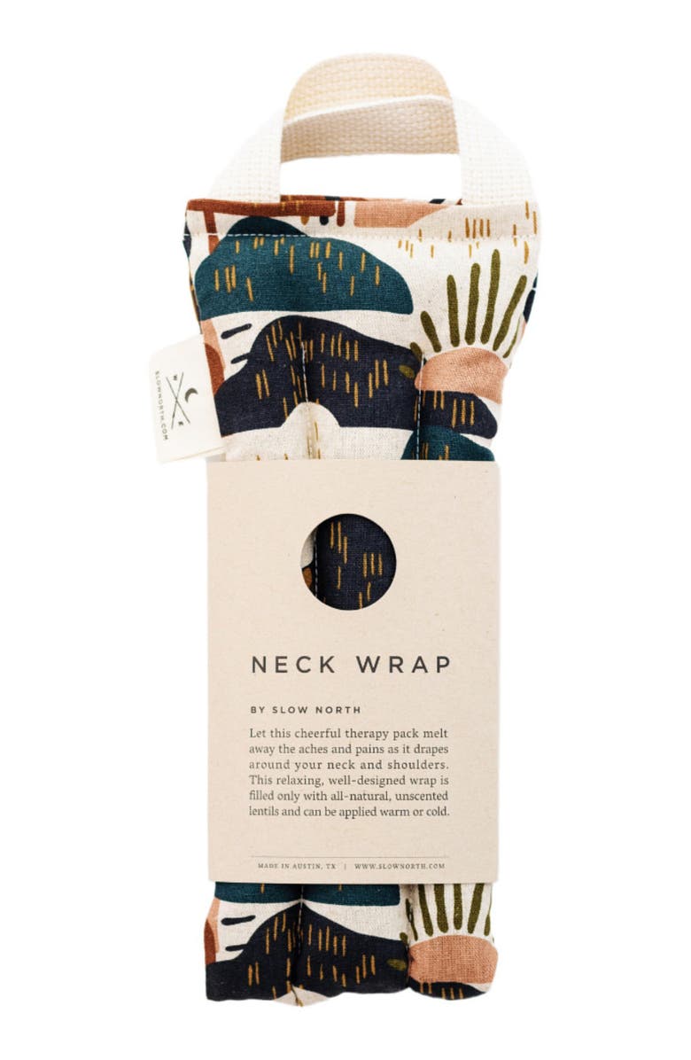 SLOW NORTH Eye Mask + Neck Wrap Bundle - Rainbow Hill, Alternate, color, NO COLOR