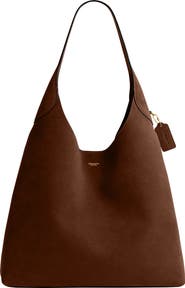 COACH Brooklyn 39 Suede Shoulder Bag