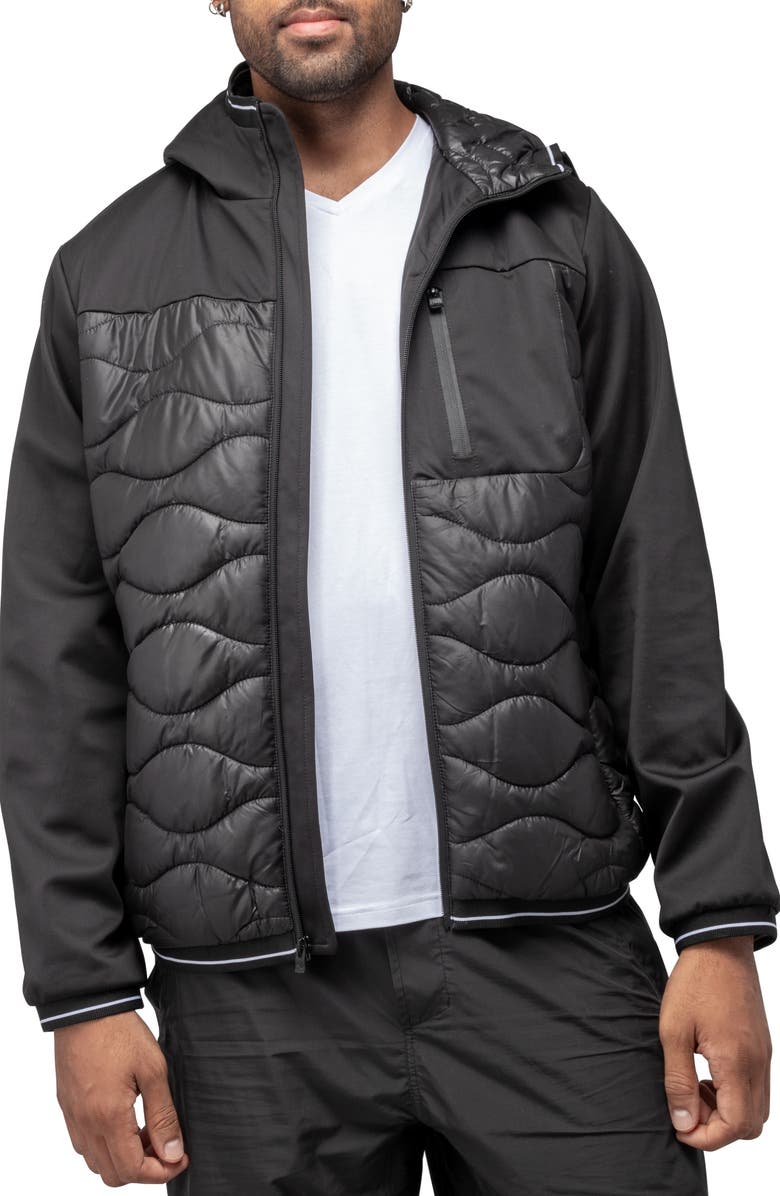 XRAY Onion Quilt Hooded Jacket, Alternate, color,