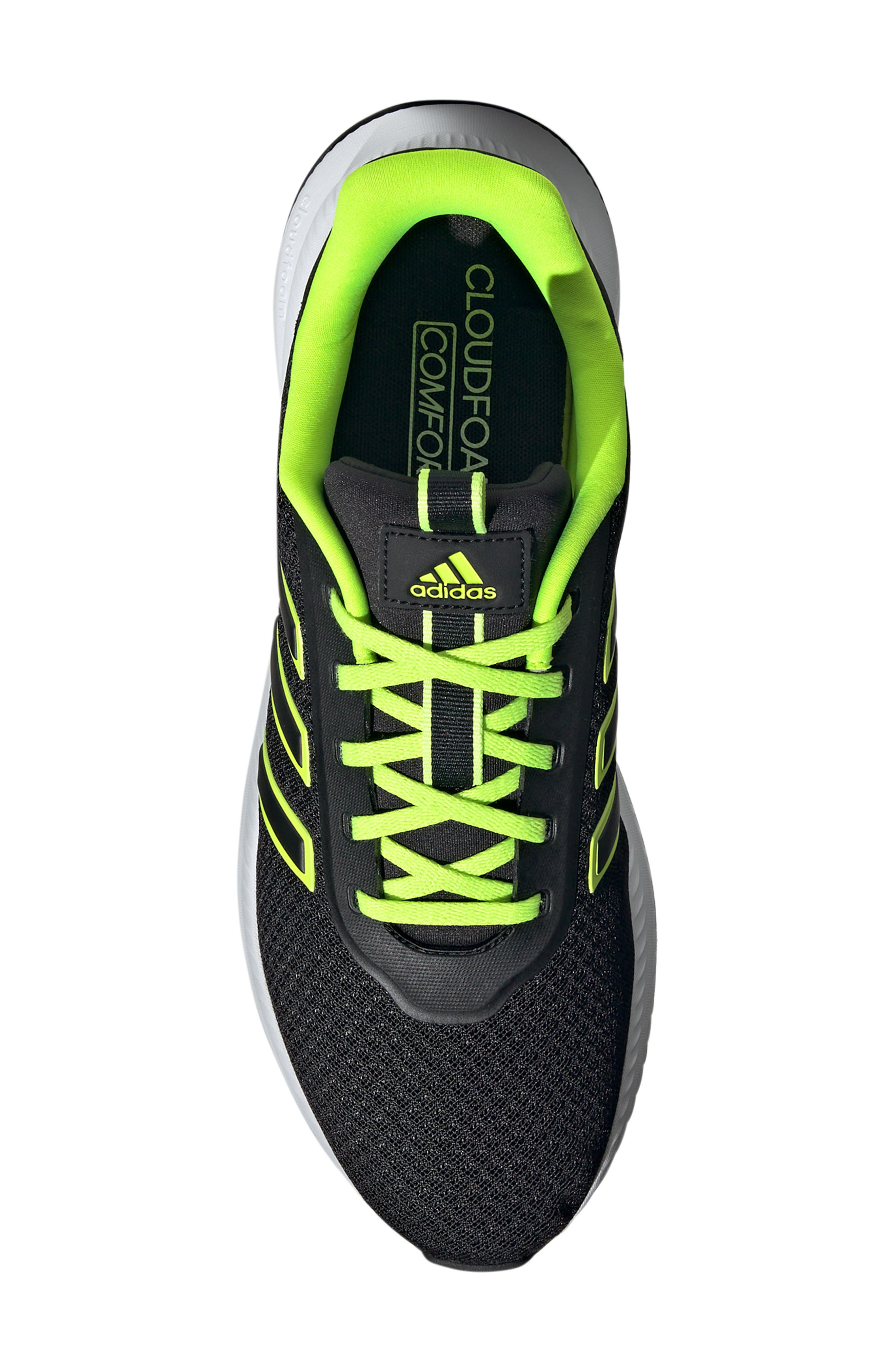 X_PLR Path Sneaker, Alternate, color, BLACK/ LUCID LEMON/ WHITE
