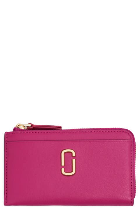 The J Marc Top Zip Card Case