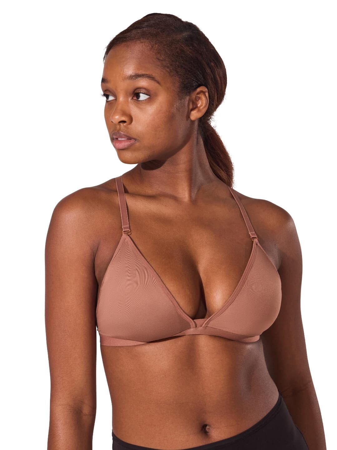 selected dark brown