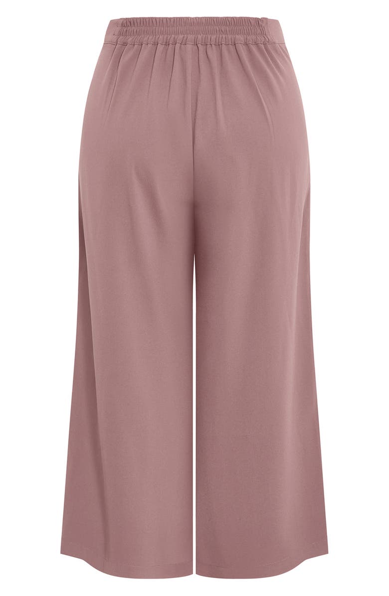 City Chic Abbie Wide Leg Pants, Alternate, color, Cinnamon