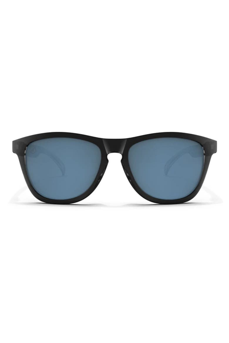 L-Series 54mm Polarized Square Sunglasses, Main, color, BERRY LOUD