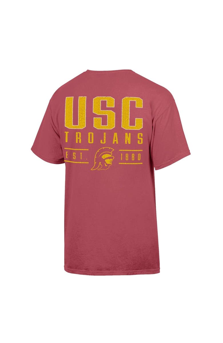 ComfortWash Men's ComfortWash Cardinal USC Trojans Big Name T-Shirt, Alternate, color, Cardinal