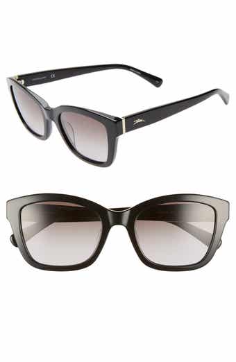 Longchamp Heritage 53mm Square Sunglasses