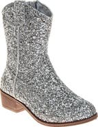 Kensie Girl Glittery Western Boots