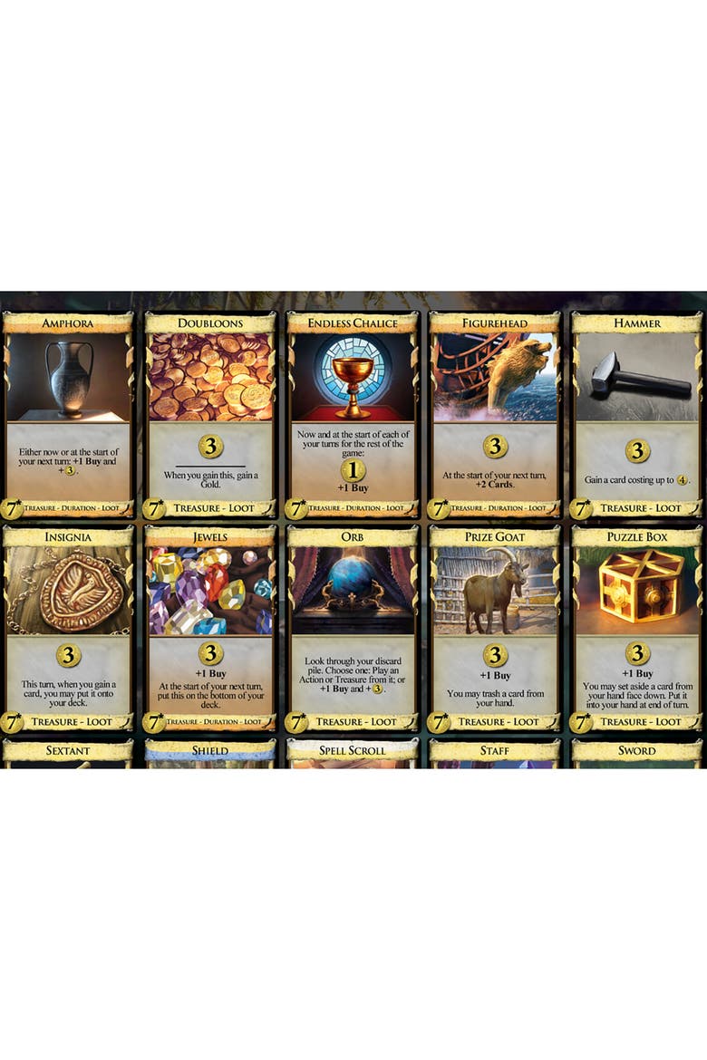 Dominion Plunder Expansion, All Ages, Alternate, color, Multicolored