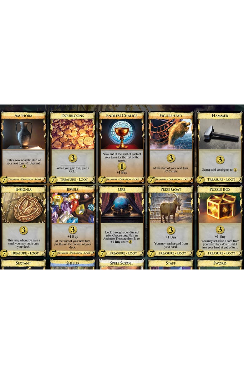 RIO Grande Games ACH Dominion Plunder Expansion, All Ages, Alternate, color, Multicolored