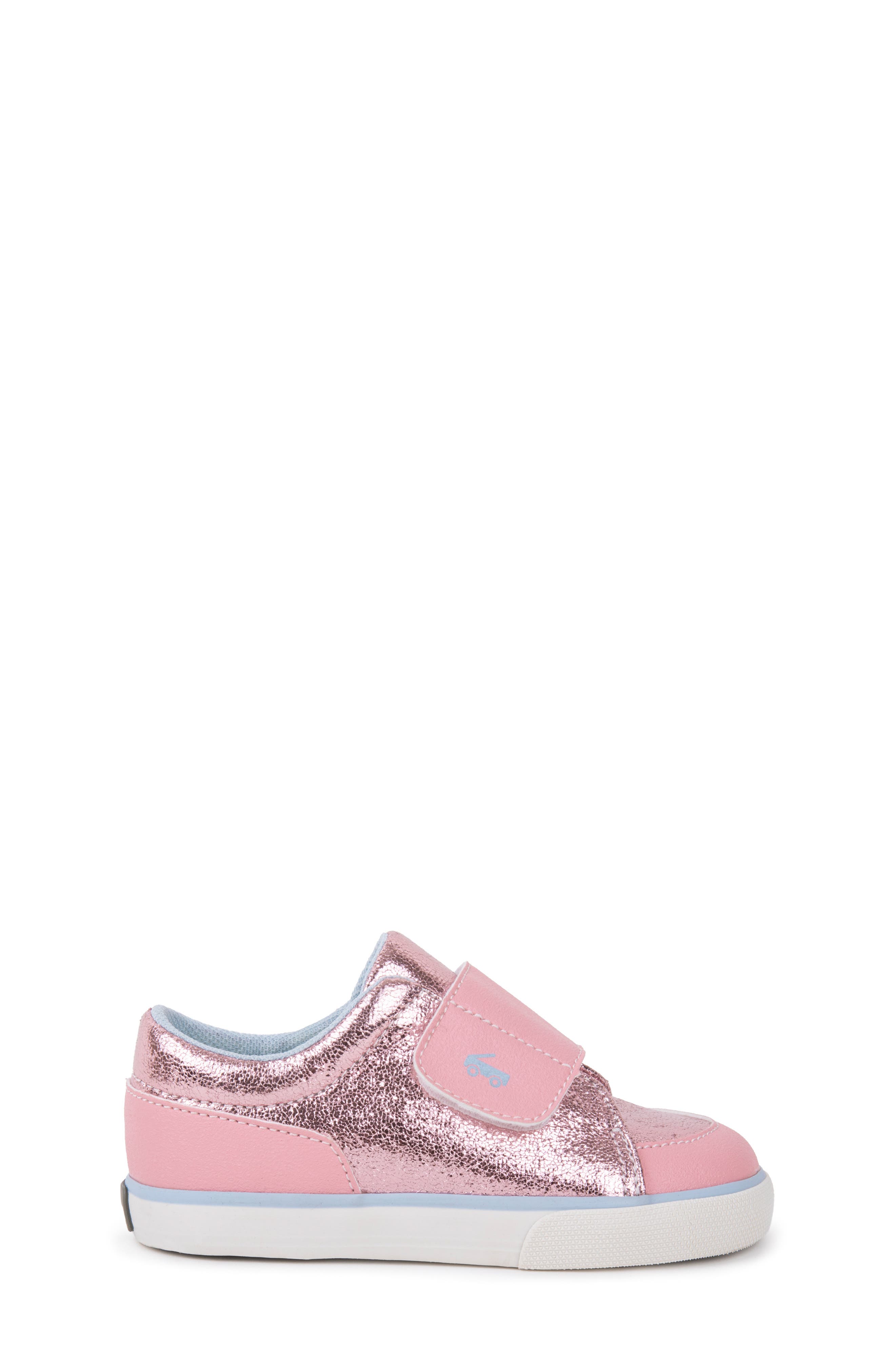 Kids' Toni Sneaker, Alternate, color, PINK METALLIC
