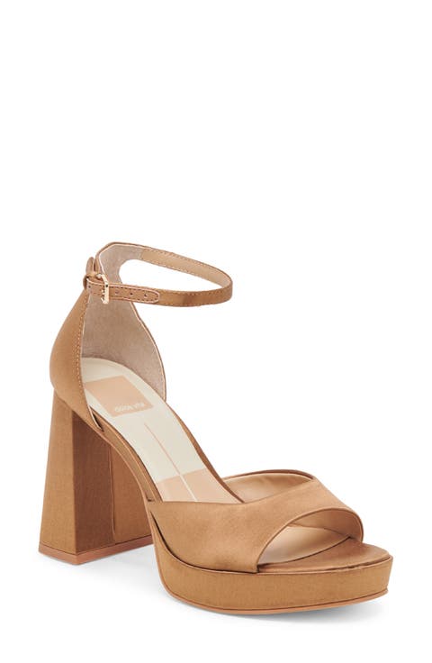 Pandro Ankle Strap Platform Sandal (Women)