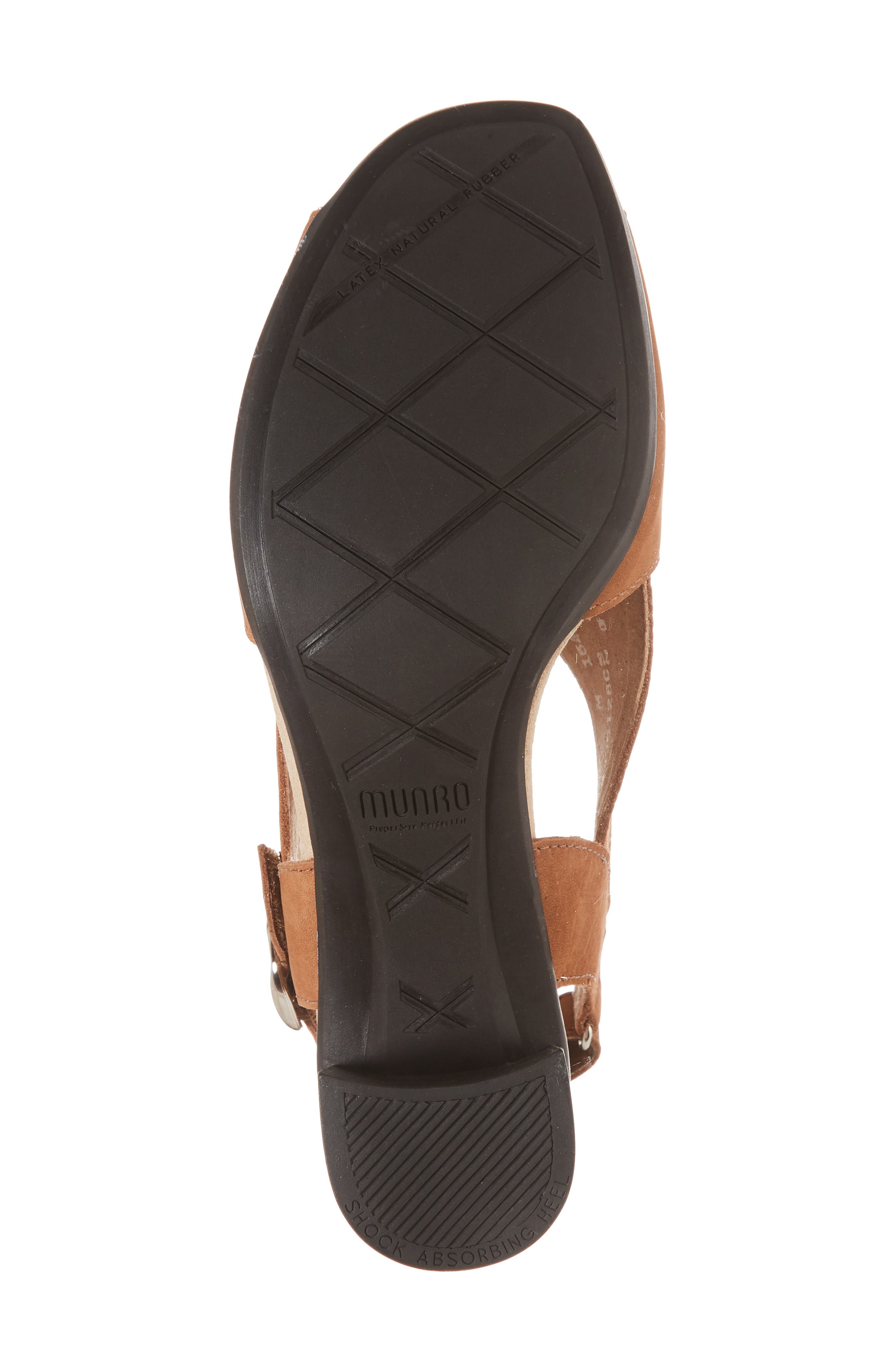Laine Block Heel Sandal - Multiple Widths Available, Alternate, color, BROWN NUBUCK LEATHER